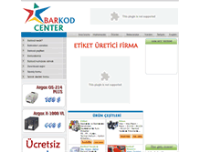 Tablet Screenshot of barkodcenter.com